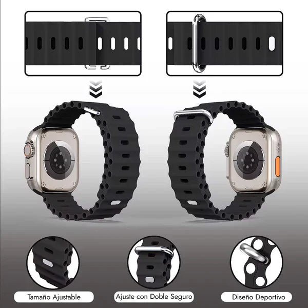 Kit SmartWatch 9 ULTRA 2 + Airpods Pro 2+ 2 Correas de Obsequio