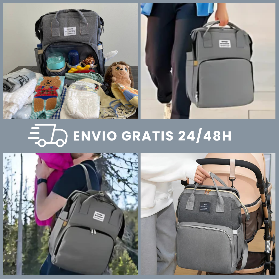 Mochila cuna para bebés 3 en 1