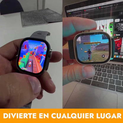 Kit SmartWatch 9 ULTRA 2 + Airpods Pro 2+ 2 Correas de Obsequio