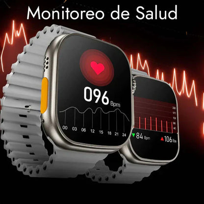 Kit SmartWatch 9 ULTRA 2 + Airpods Pro 2+ 2 Correas de Obsequio