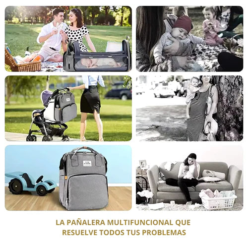 Mochila cuna para bebés 3 en 1