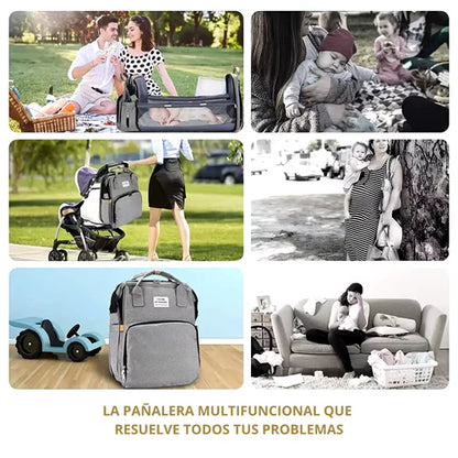 Mochila cuna para bebés 3 en 1