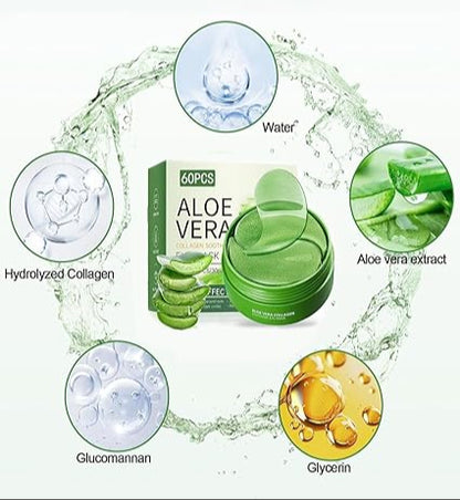 Mascarilla de ojos Aloe Vera Skincare® x 60 Pcs