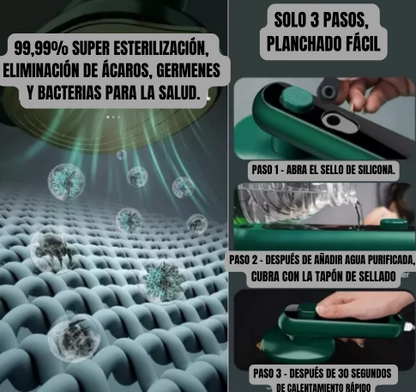 MINI PLANCHA DE VAPOR PORTÁTIL